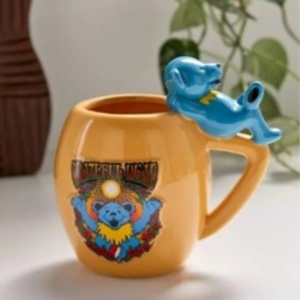 Grateful Dead Dancing Bear Ceramic Mug ~ 18 fl. oz. ~ Box Included ~ Brand New!
